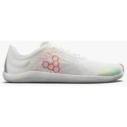 Vivobarefoot Primus Flow Womens - Bright White & Neon Orange 38
