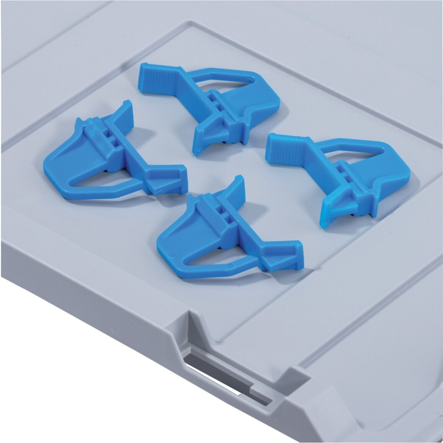 Allit Schiebeverschluss blau f.Stülpdeckel (456780)