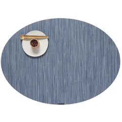 Chilewich, Tischset, Bamboo Tischset oval Rain (1 Stk., 49.50 x 36 cm)
