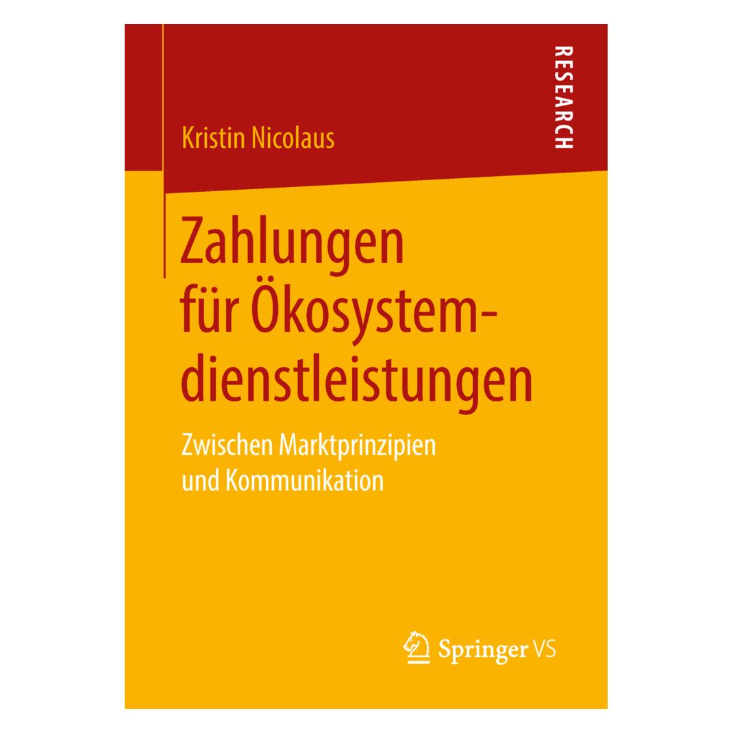 Springer Zahlungen für Ökosystemdienstleistungen (Deutsch, Softcover, Kristin Nicolaus) (55992048)