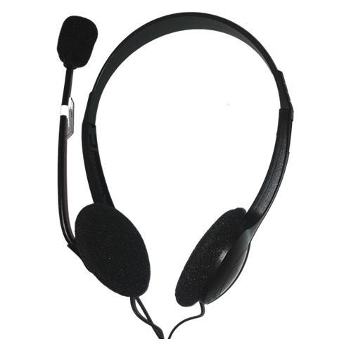 Encore EN-HTM-03-USB Kopfhörer und Ohrhörer Kopfhörer Schwarz (Kabelgebunden, USB-B) (EN-HTM-03-USB)