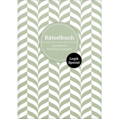 Deluxe Rätselbuch 'Logik Spezial' mit 140 Logik-Rätseln. XL Rätselbuch in Premium Ausgabe für ältere Leute, Senioren, Erwachsene und Rentner im DIN