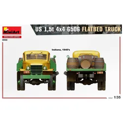 Mini art US 1,5t 4x4 G506 FLATBED TRUCK