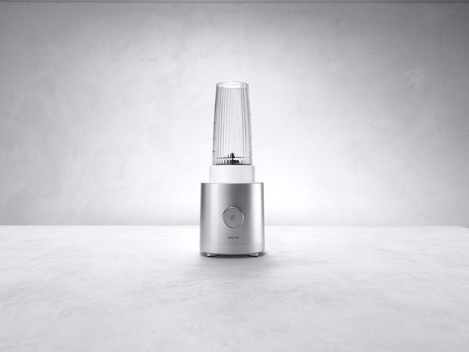 Zwilling Enfinigy staafmixer en smoothie maker, 600 watt, 550 ml, met 2 automatische programma's, zilver