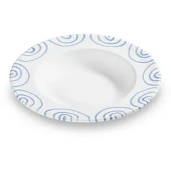 Gmundner Keramik Blaugeflammt, Suppenteller Gourmet (Ø 24cm)