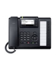 Unify OpenScape Desk Phone CP400 VoIP-Telefon SIP integrierter Ethernet-Switch Schwarz (L30250-F600-C427)