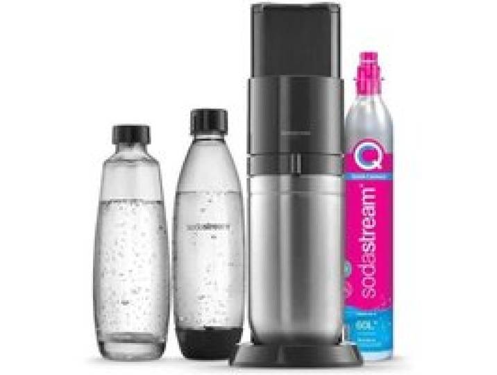 Machine à soda et eau pétillante SODASTREAM - DUO Noire - 2 bouteilles compatible lave-vaisselle + 1 recharge de gaz 60L