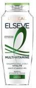 L'Oréal Paris Elseve Multi-Vitaminé Shampoing 2en1 Vitalité Cheveux Normaux 300 ml - Flacon 300 ml