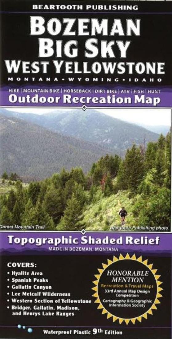 Beartooth Publishing Bozeman - Big Sky et West Yellowstone - Montana   Editions Beartooth