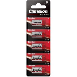 Camelion Batterien Plus, Alkaline, 1,5V, 7 Jahre lagerfähig, N / Lady / LR1, 5 Stück
