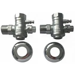 Wartungshahn Set 3/4 UP Heizungsanschluss