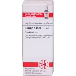 GINKGO BILOBA D 30 Globuli 10 g Globuli