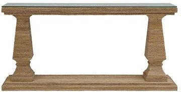 Henry Console Table with Glass Topper - Ballard Designs