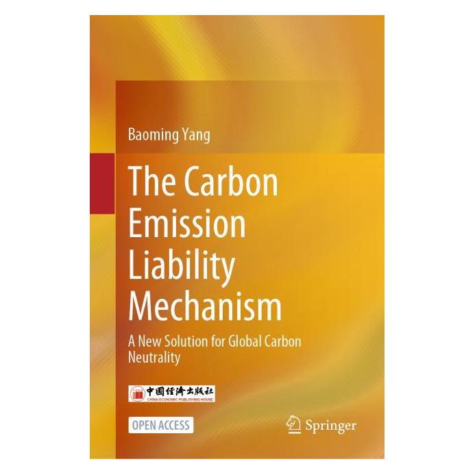 Springer The Carbon Emission Liability Mechanism (Englisch, Hardcover, Baoming Yang) (63727744)
