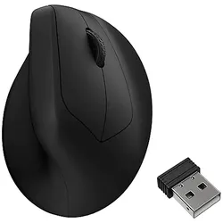 KEYCHRON Keychron M5 8K - Kabellose, Vertikale Ergo Maus, Schwarz