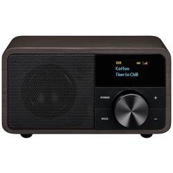 Sangean Genuine Mini DDR-7 Tischradio DAB+, UKW AUX, Bluetooth® Dunkelbraun A500421