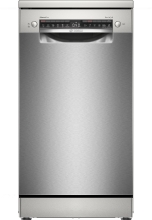Bosch SPS4HMI49E Stand Geschirrspüler 45cm Edelstahl AntiFingerPrint HomeConnect VarioSchublade EEK:E