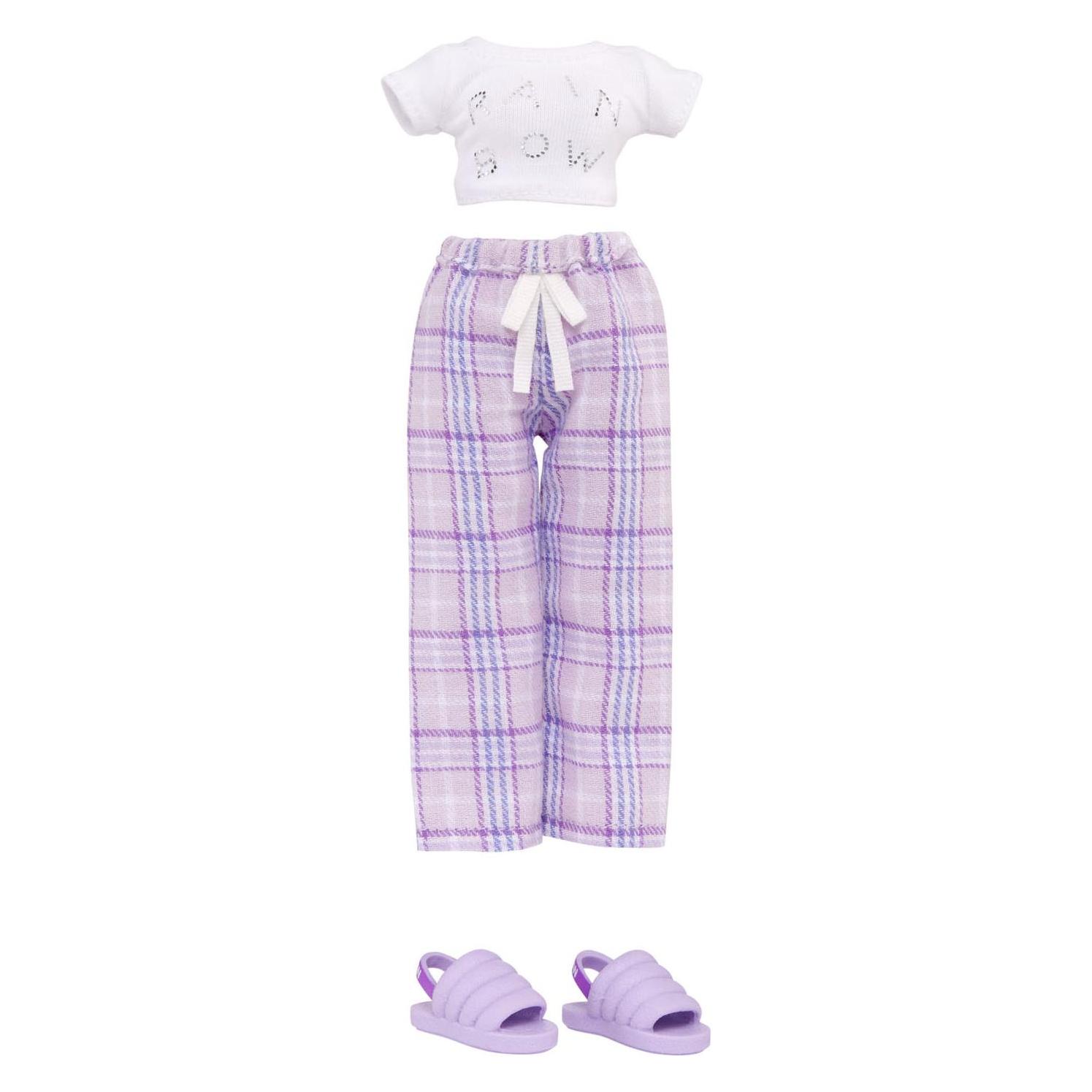 MGA Junior High PJ Party Fashion Doll- Violet (503705-EUC)