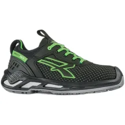 Upower, Sicherheitsschuhe, U-Power Bryan Schwarz Grün Schuhe Nummer (S3, 46)