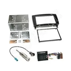 Autoradio 2-DIN Einbaurahmen Radioblende+Adapterkabel Einbauset für MERCEDES ...