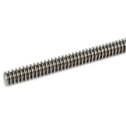 Trapezgewindespindeln, Stahl / Edelstahl, ein- und mehrgängig (103-14X4-1000-LH-NI)