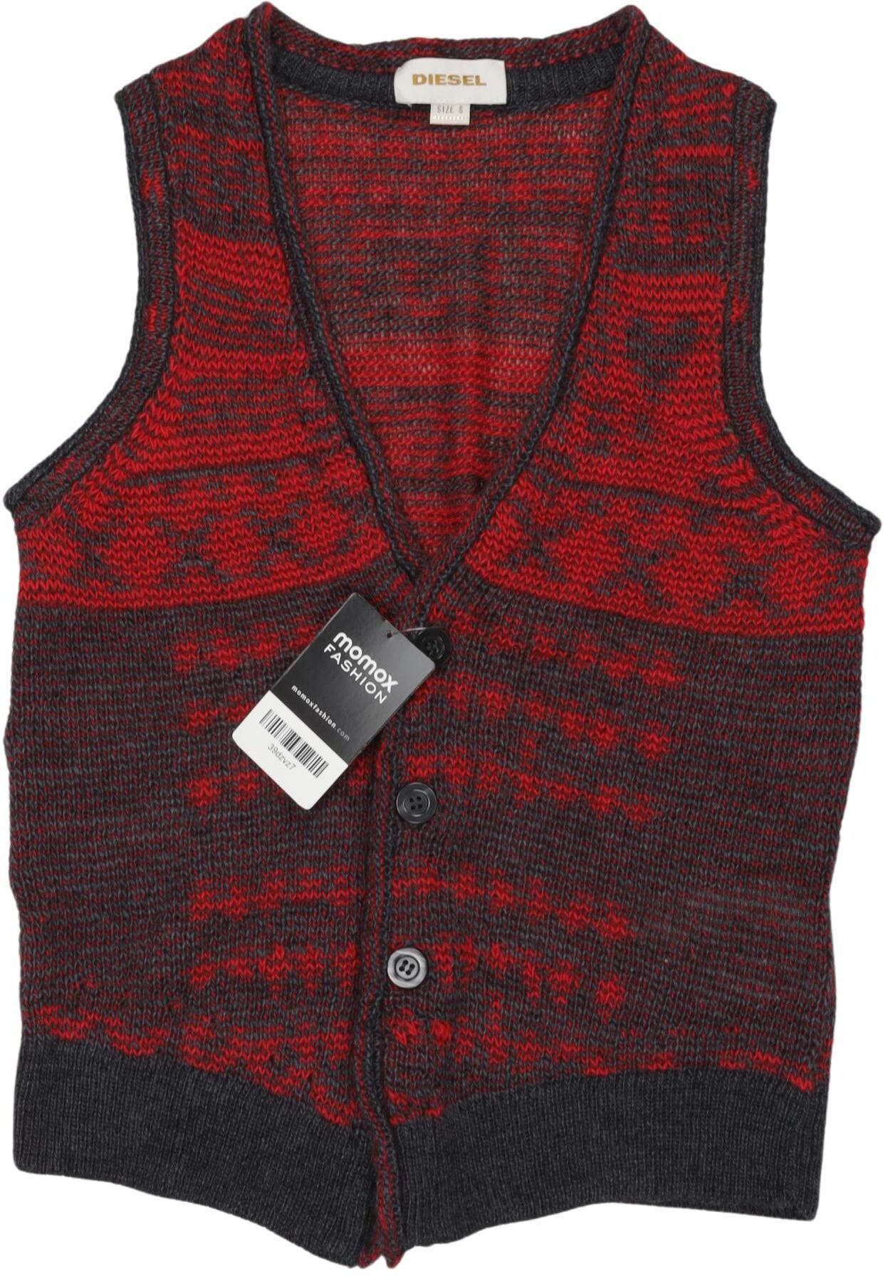 Diesel Damen Weste, Mehrfarbig, Gr. S, Mohair / Wolle / Synthetik - Second Hand