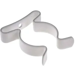 RS PRO, Zubehör Sanitärinstallation, Stahl Federklemmen ø 31.75mm, 43.26mm x 11.