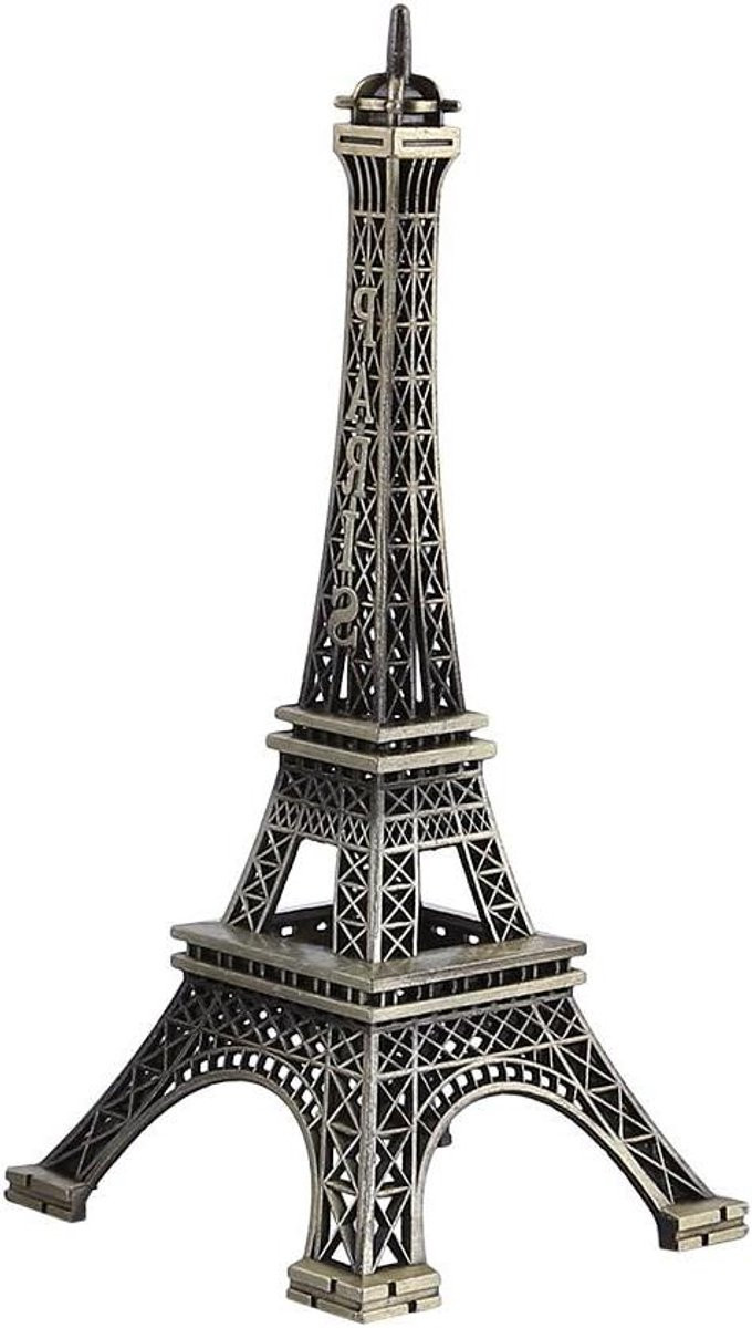 Allecto Plus Eiffeltoren Decoratie Vintage Brons 15 cm
