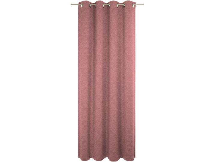 Vorhang WIRTH Trondheim B , rosa, B:132cm H:155cm, Chenille, Polyacryl, Gardinen, Vorhang