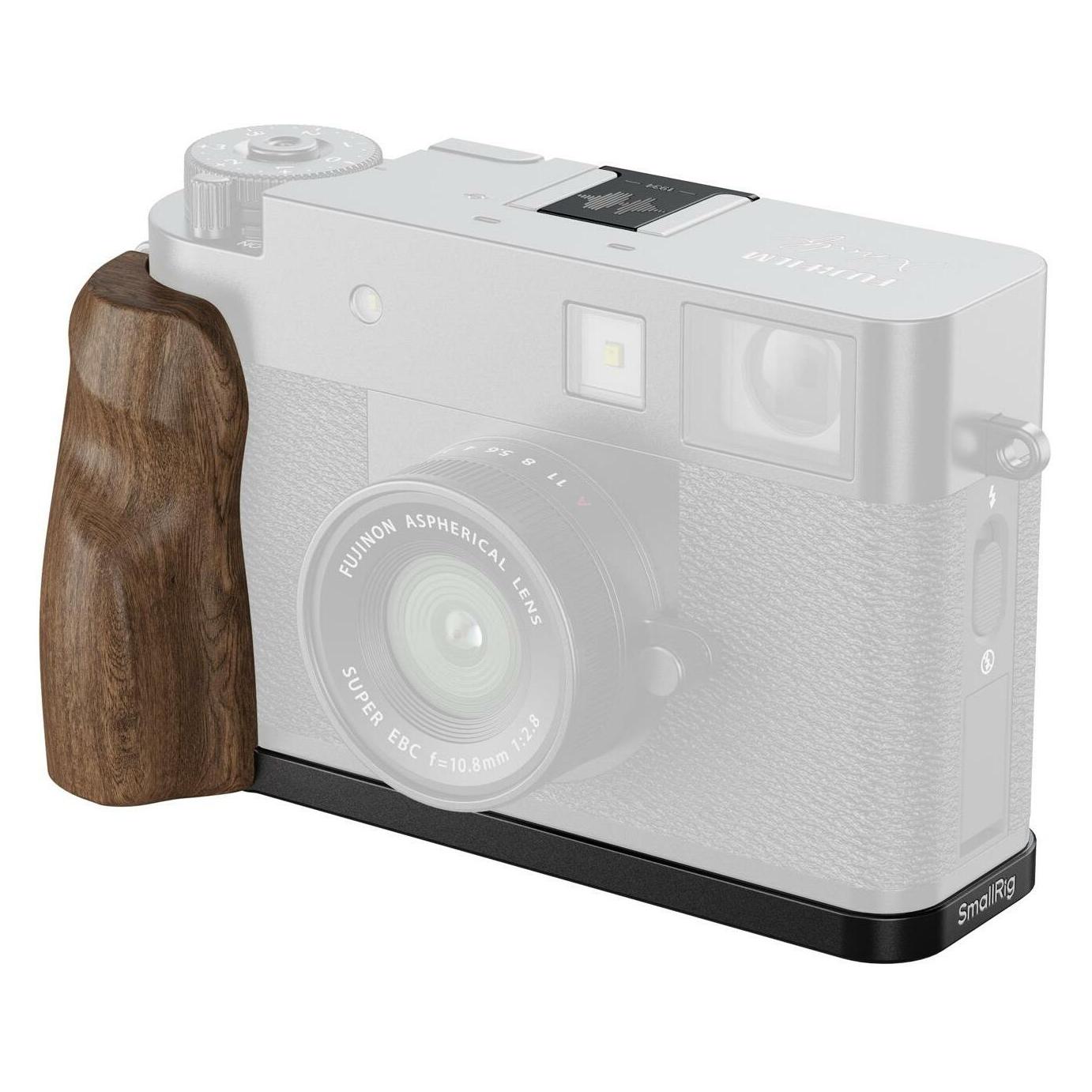 SmallRig L-Winkel mit Holzgriff, Detailfarbe: Schwarz (5224)