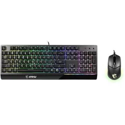 MSI Vigor GK30 Combo (DE, Kabelgebunden), Tastatur, Schwarz