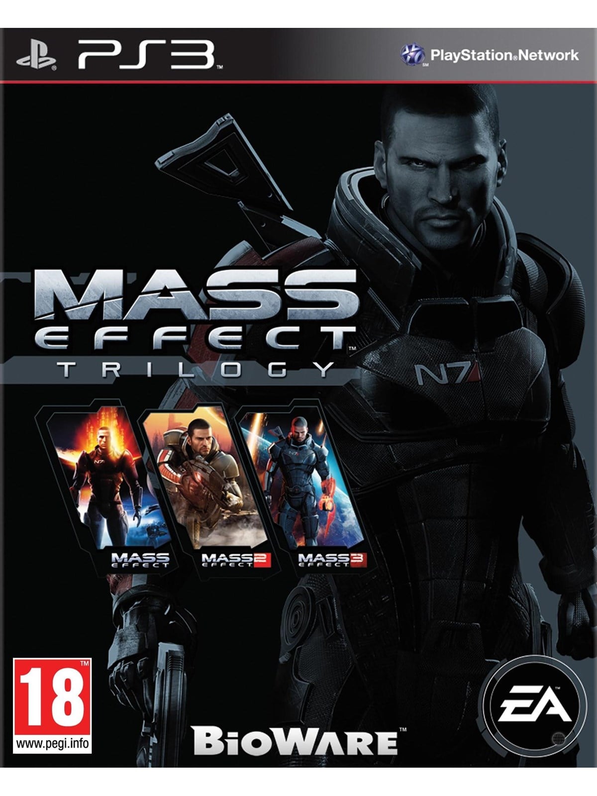 Mass Effect Trilogy - Sony PlayStation 3 - Samlung - PEGI 18