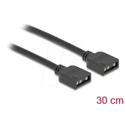 DELOCK 86013 - Kabel RGB, 3-Pin 5V > 3-Pin 5V, 0,3 m