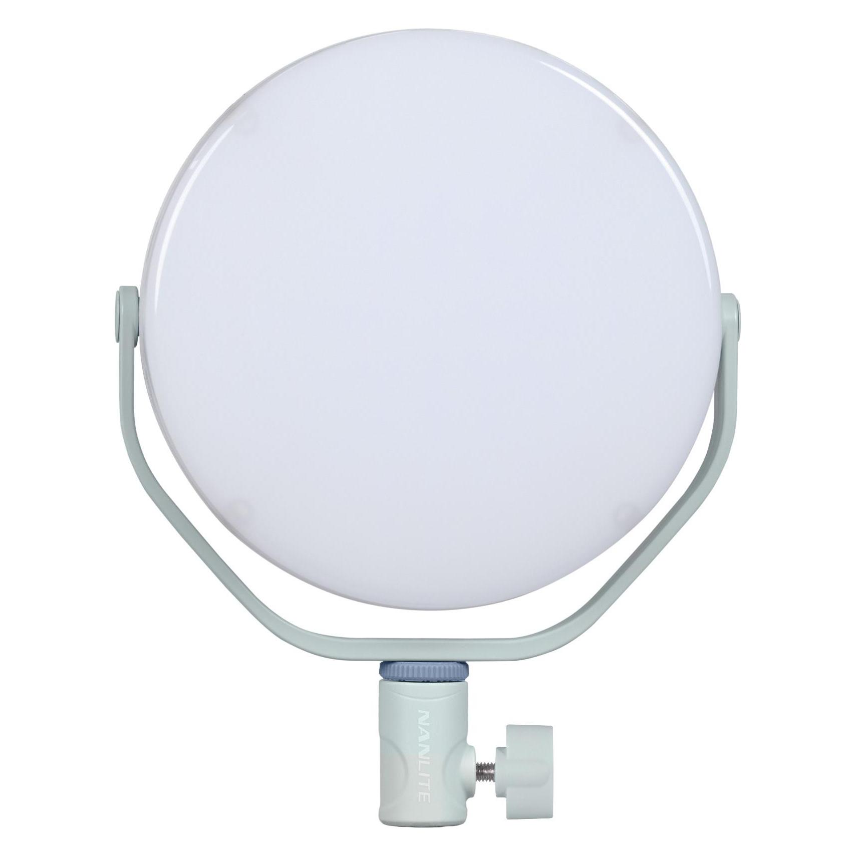 Nanlite Miro 30C LED Full-Colour Round Panel Light (Mint Blue) (9742749)