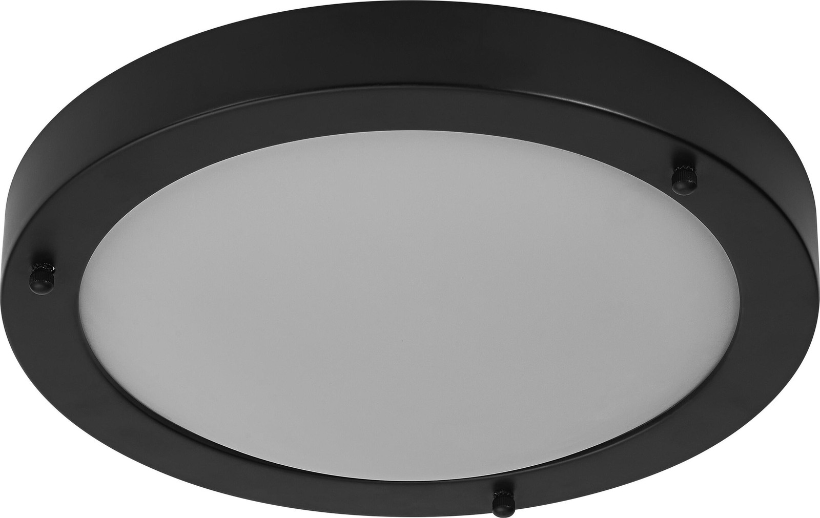 Osram Badkamer Classic Ronde Plafondlamp, Zwart, E27, IP44