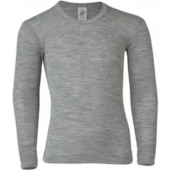 Engel Natur, Unisex, Funktionsshirt, Longsleeve (140), Grau, 140