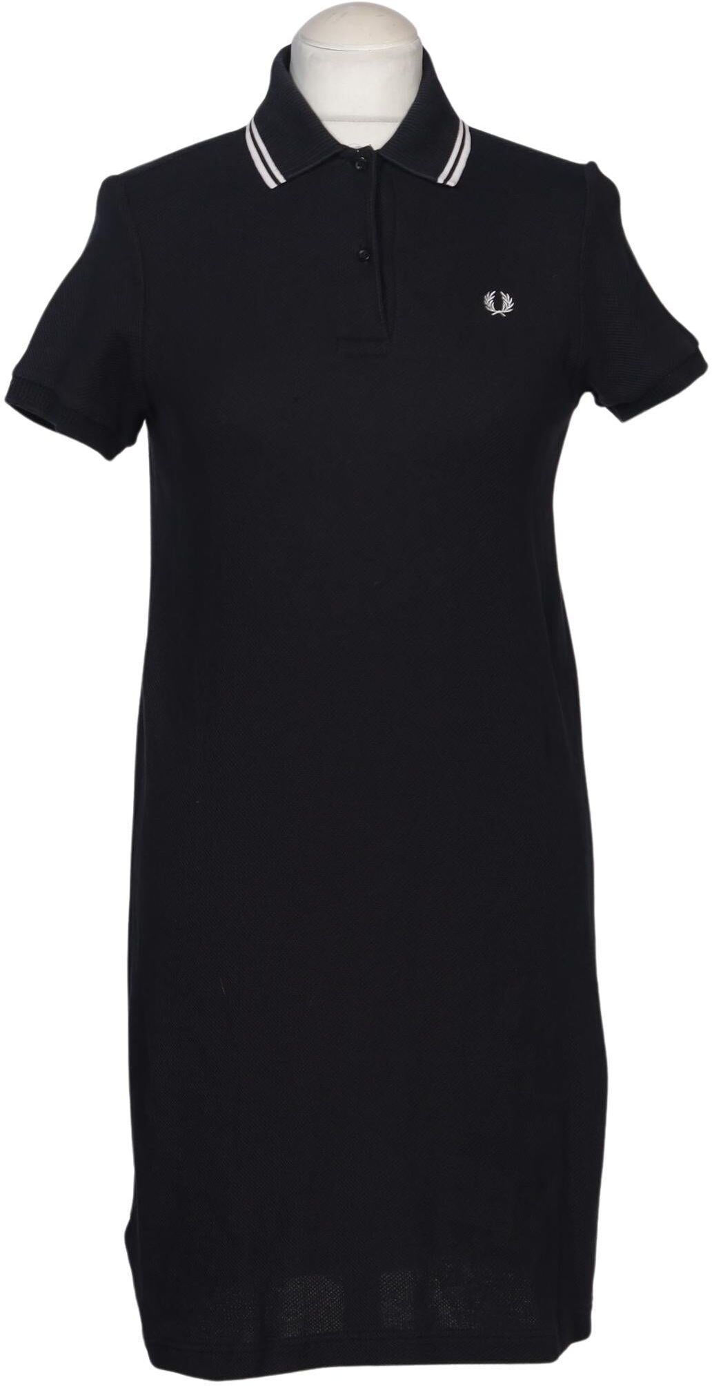 Fred Perry Damen Kleid, Marineblau, Gr. EU 36, Baumwolle - Second Hand