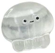 Uplifted Finds Premium Kawaii Stretchy Jellyfish Squishy Toy Soft Elastic TPR Ocean Theme Stress Relief Desk Display transparent