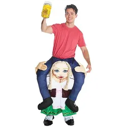 Morphsuits Huckepack - Piggyback: Bayrisches Biermädchen (One Size)