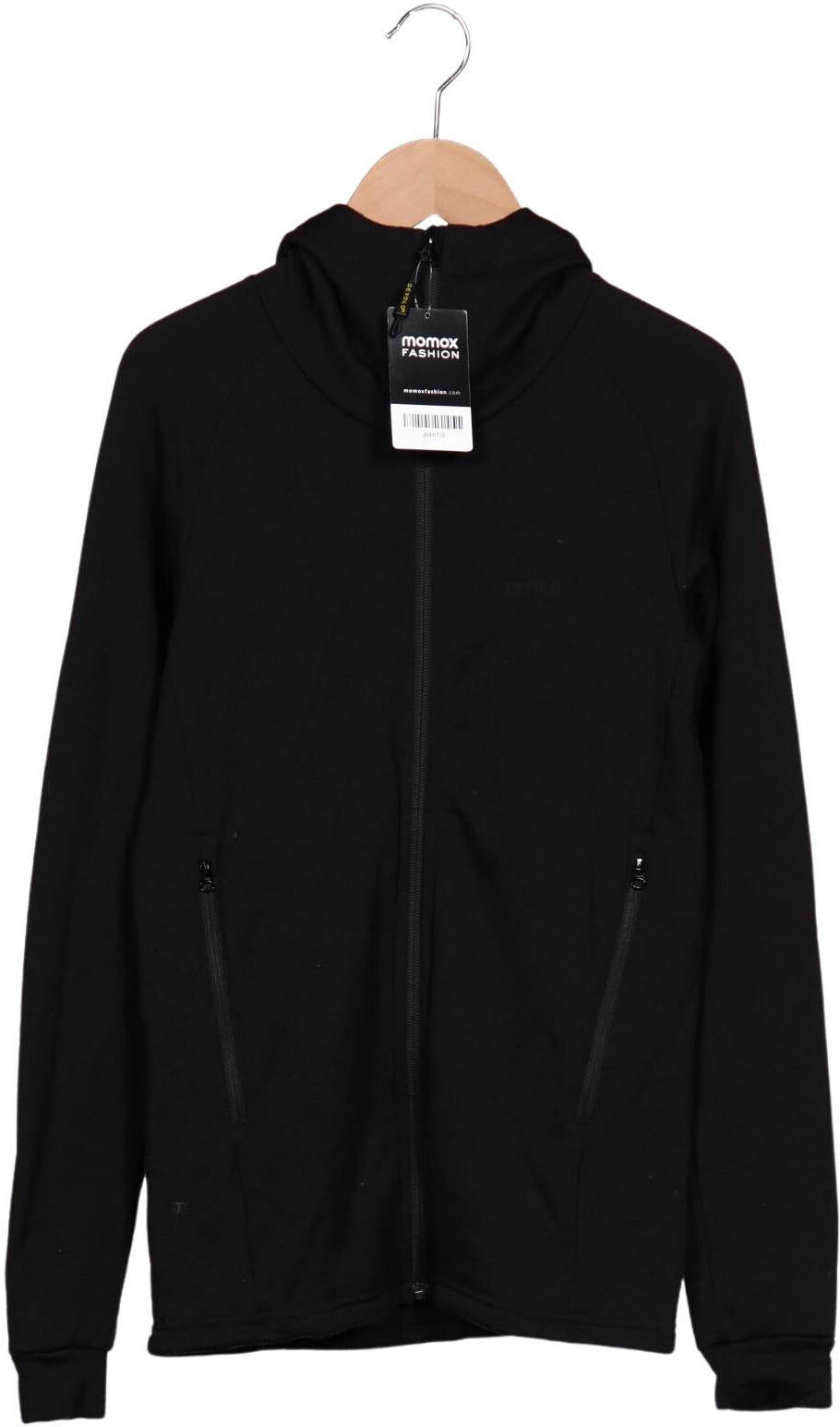 Devold of Norway Damen Kapuzenpullover, Schwarz, Gr. XS, Merino - Second Hand