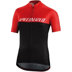 Specialized RBX Comp Logo Team Jersey Damen Kurzarm Schwarz Rot Größe M