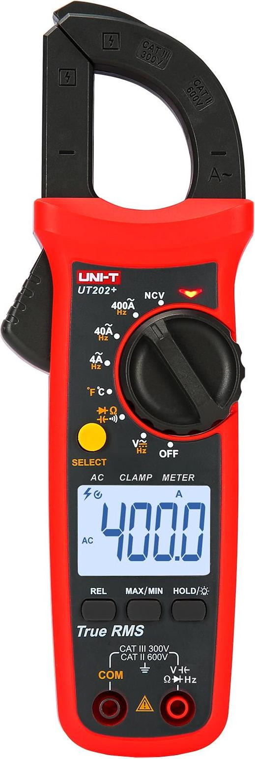 UNI-T MIE0401 UT202+ tangmultimeter met 2x 1,5 V (R03) batterijen