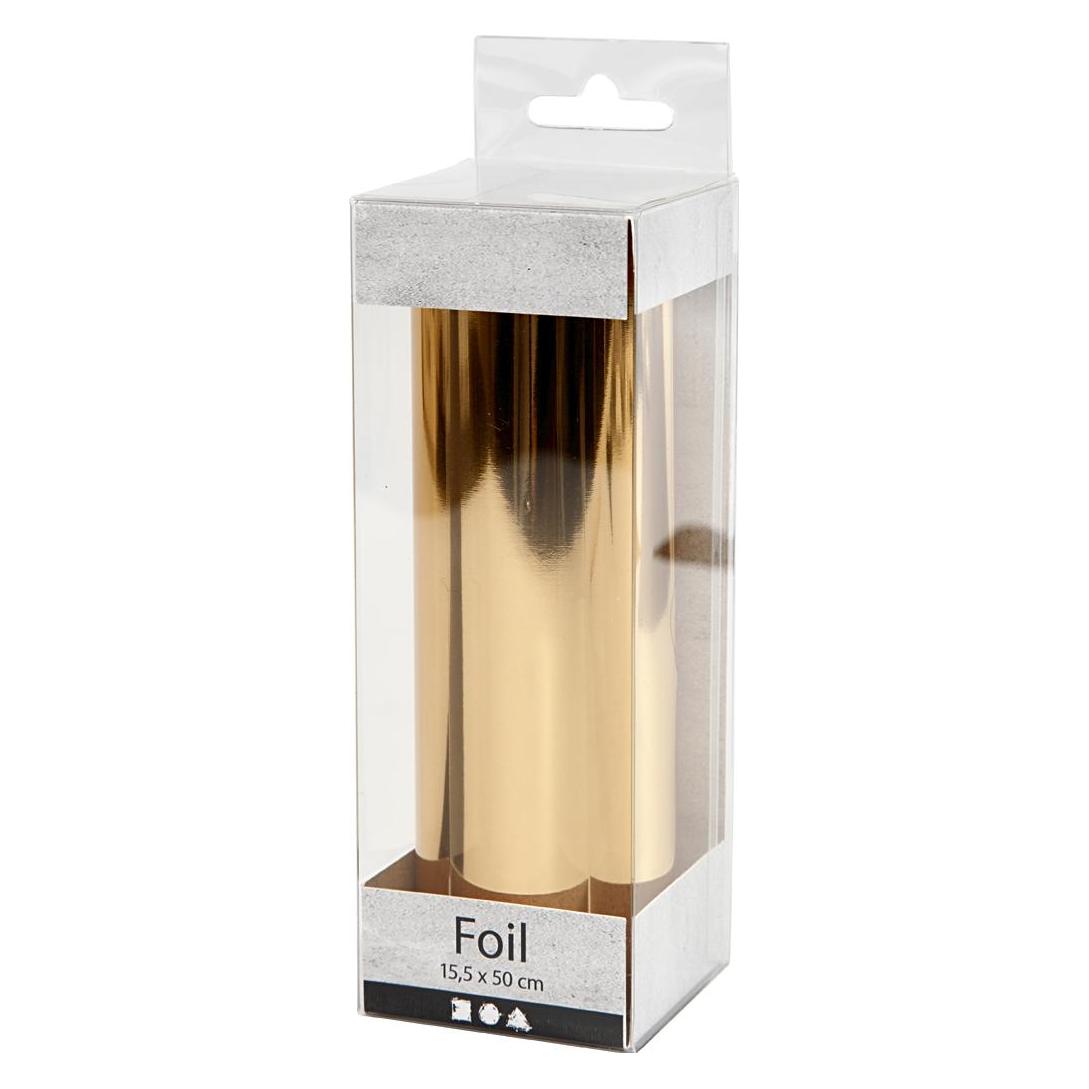 Creativ Company Dekofolie Gold, 50cm (5712854316323)
