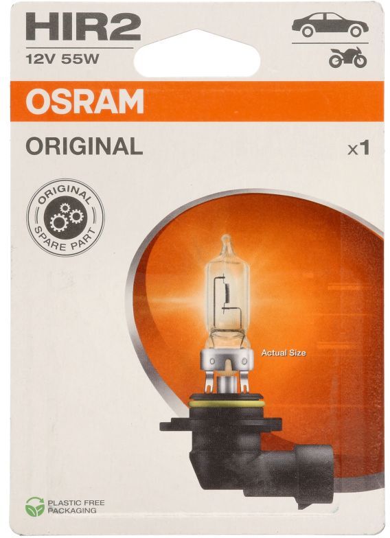 Ams-Osram Glühlampe, Abbiegescheinwerfer OSRAM 9012-1BL