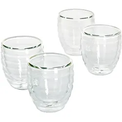 Espressoglas Cesena doppelwandig 4er-Set