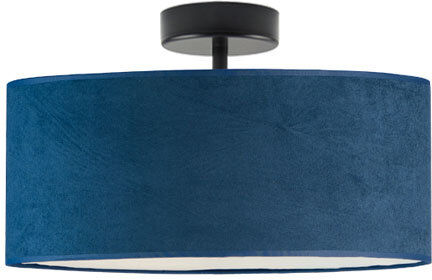 Fairmont Park Vannatter Fabric Semi Flush Mount Navy/Black