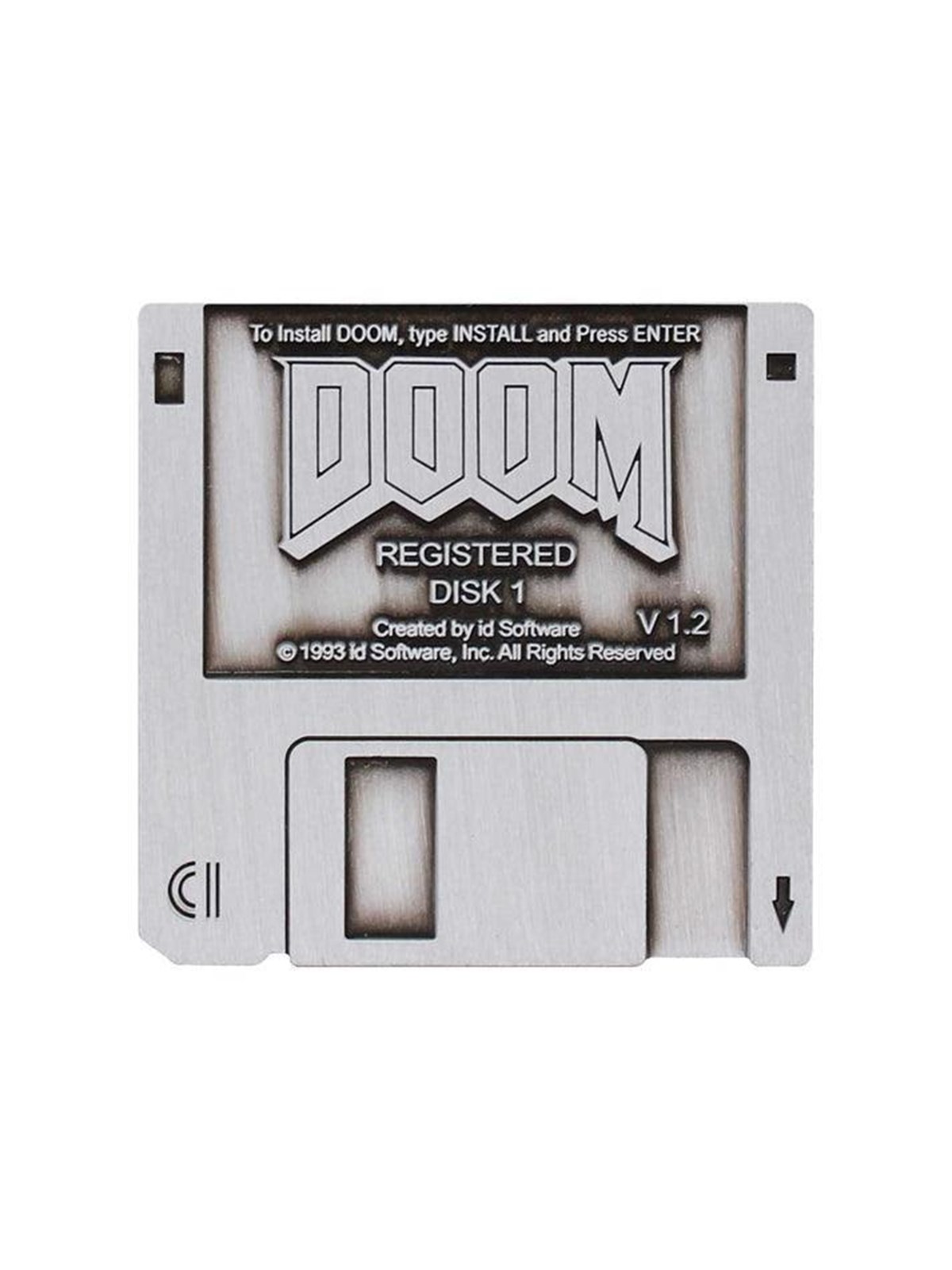 FaNaTtik - DOOM - Floppy Disk - Limited Edition - Pin / Button