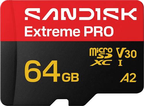 SanDisk Extreme Pro microSDXC-Karte 64GB UHS-I