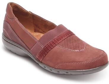 Cobb Hill Penfield A Line Casual Slip-On - Womens 5 Red Slip On Medium