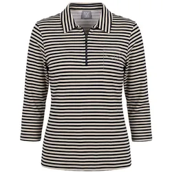 Polo-Shirt 3/4-Arm Rabe blau, 36